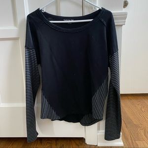 Double Zero Black and Grey long sleeve shirt
